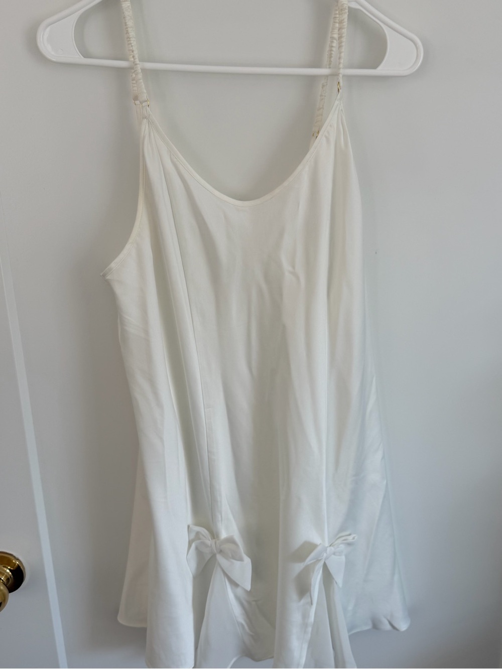 Antropologie The Flora Nikrooz Bowie Chemise size L Ivory - Picture 2 of 9
